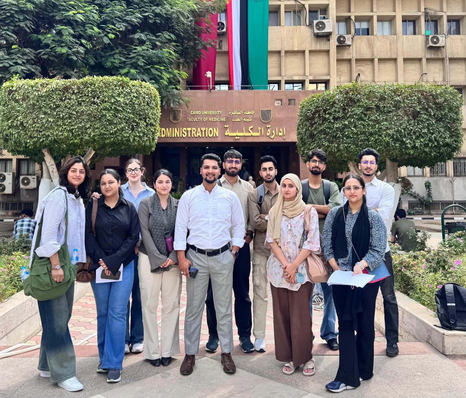 A Decade of Dedicated Admissions Support The Career Advisors team and students at overseas medical university